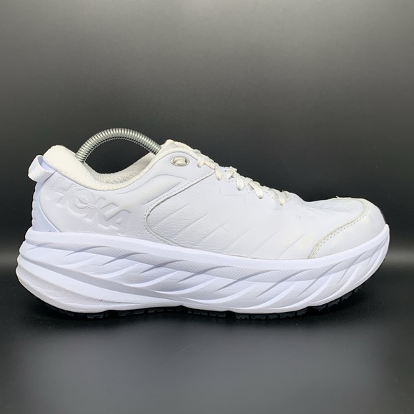 Hoka One Bondi SR White Walking / Running Shoes Women's Sz 11 - Picture 5 of 10